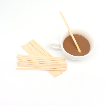 Hot Sale Food Grade Disposable Bamboo Coffee Stirrer For Stirring Coffee